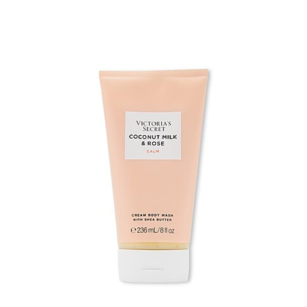 VICTORIA'S SECRET- Natural Beauty Cream Body Wash- Coconut milk & rose